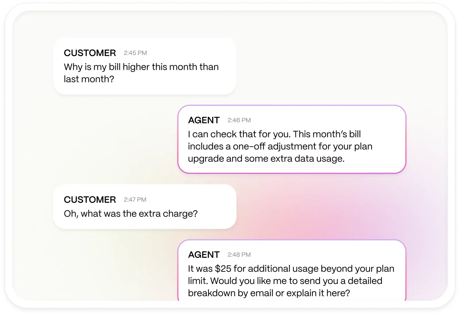 Brand & product — Trusst AI — Conversation